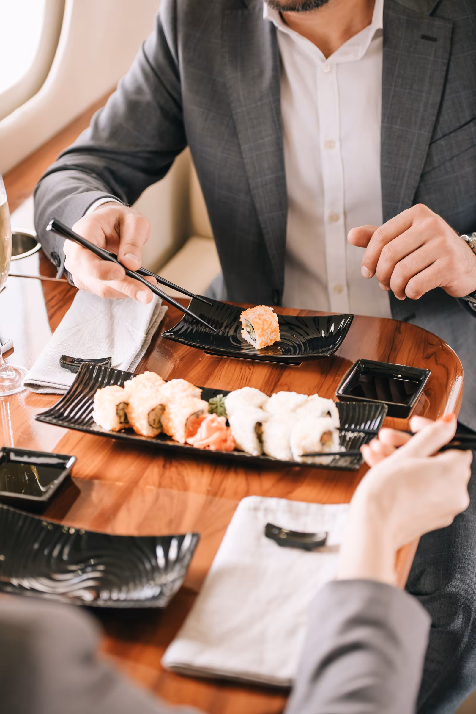 Private Jet & Inflight Catering VIP Private Jet Catering | SkyDine